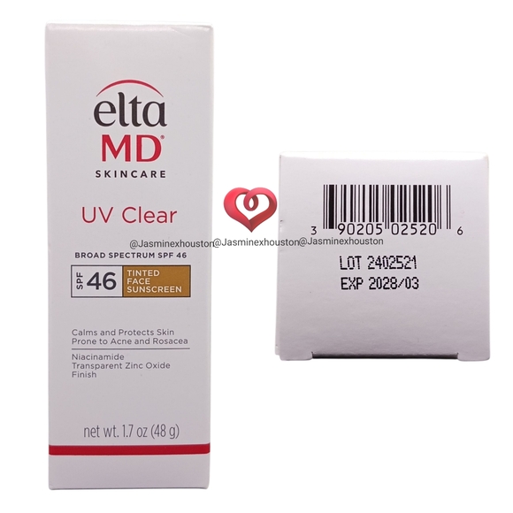 EltaMD UV Clear Tinted Face Sunscreen Broad Spectrum SPF 46 - Picture 9 of 9